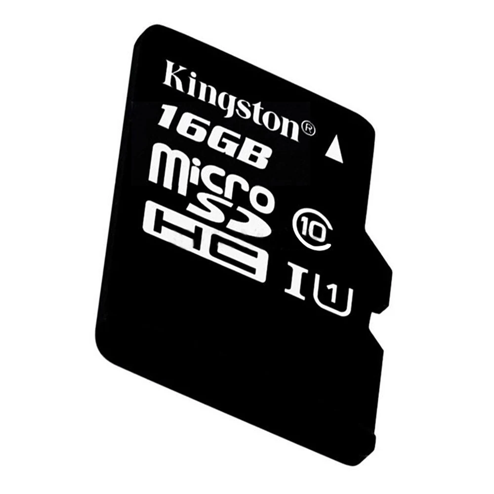 Kingston микро Флэшка C10 карта памяти 64 ГБ 32 ГБ 16 ГБ 128 ГБ 256 ГБ U1 до 80 МБ/с./с класс 10 SDHC SDXC мини SD карта 4G UHI-S флэш-карта