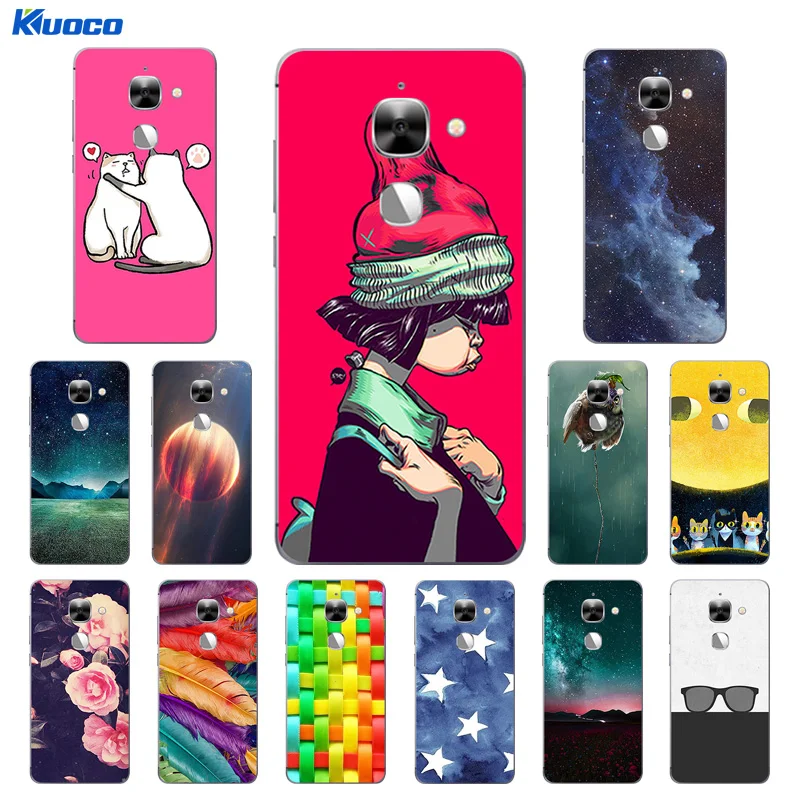 For LeEco Le Max2 Case X820 Silicone Letv Max 2 Cover Leeco Coque Girl Cat Printing for Eco X829 X821 |