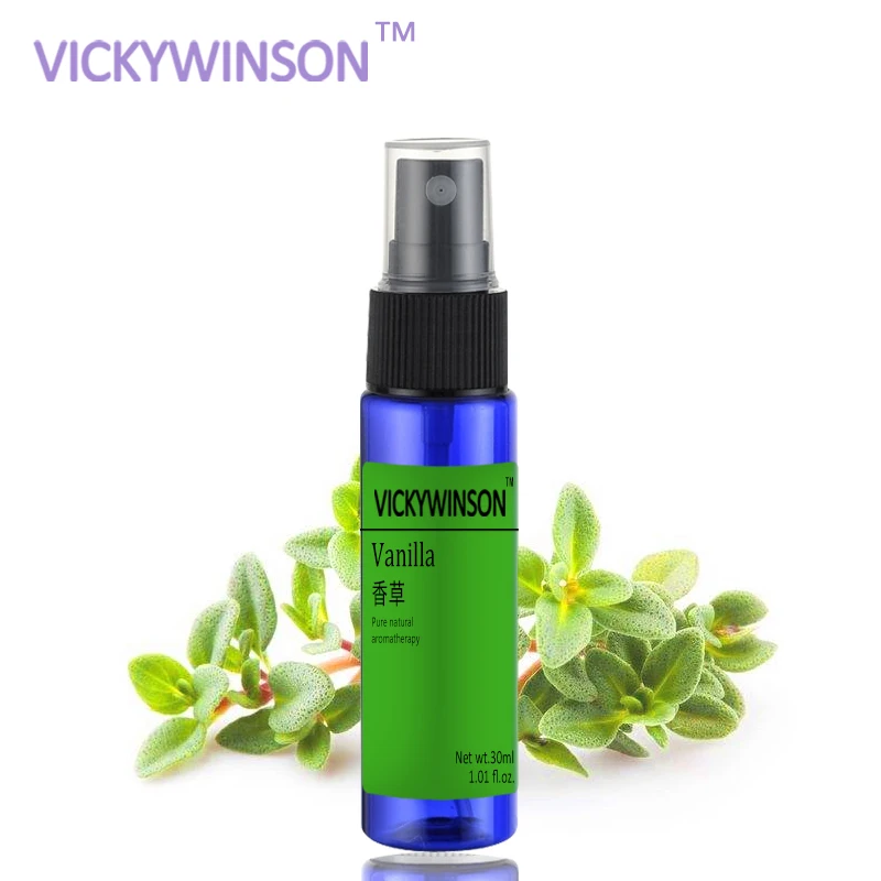 VICKYWINSON Vanilla deodorization spray 30ml Antiperspirant Cleaner Remove Underarm Armpit Body Feet Deodorant