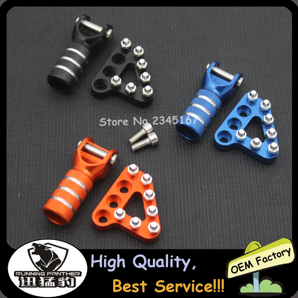 

New Set Rear Brake Pedal Step Tips + Gear Shifter Lever Tip For KTM 950 ADVENTURES 2003-2006 690 ENDURO 2008-2009 690 SMC 08-092