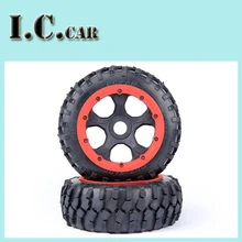 5B 4 Generation gravel tire front wheel assembly Kit fit 1 5 hpi baja 5b Rovan