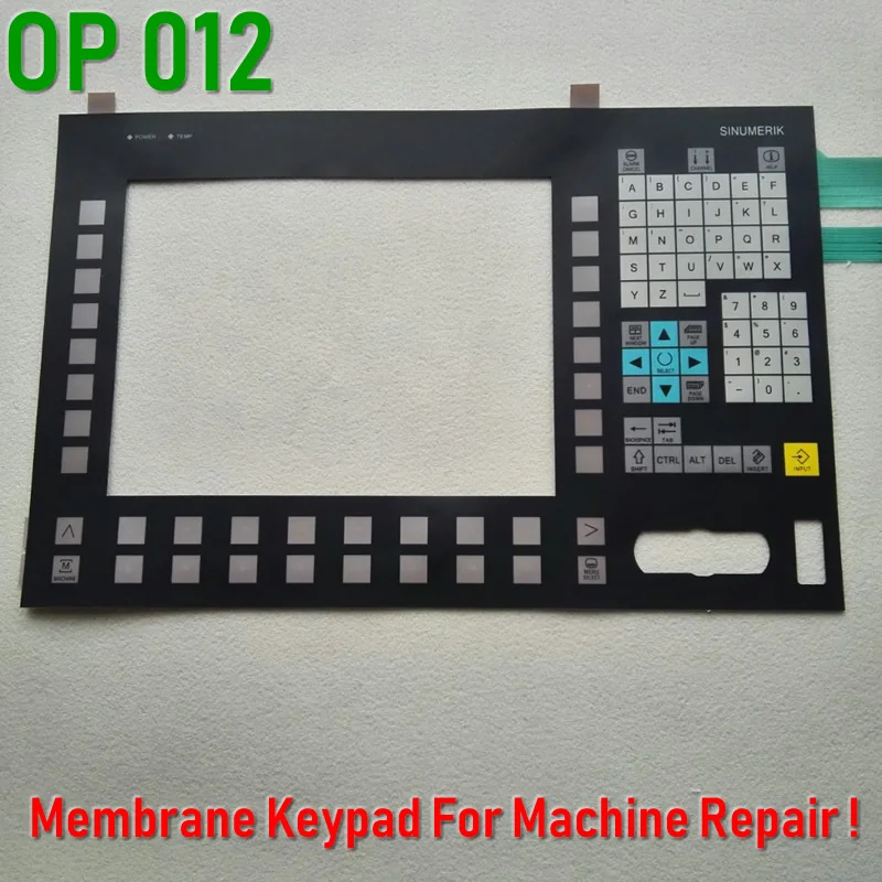 

6FC5203-0AF02-0AA0 Membrane Keypad for SINUMERIK OP012 CNC Panel repair~do it yourself, Have in stock