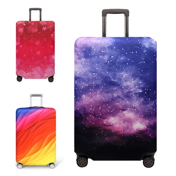 OKOKC Sky Elastic Luggage Protective Cover For 19-32 inch Trolley Suitcase Protect Dust Bag Case Travel Accessories pvc suitcase bag protective covers transparent rain dust luggage travel accessories wear resistant bag protect parts sleeve case