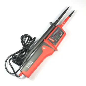 

UNI T UT15B Digital Voltage Continuity Electrical circuit tester AC DC Auto range LED Volt detector Phase Rotation tester IP65