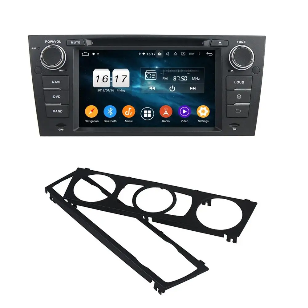 4gb+64gb PX6 DSP 1 din 7&quot Android 10.0 Car Radio DVD Player for BMW E90 E91 E92 E93 GPS WIFI Bluetooth 5.0 CarPlay | Автомобили и