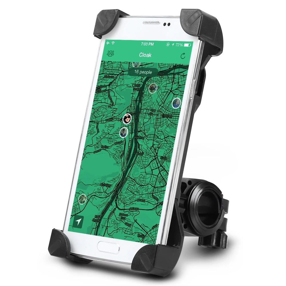 

Generic Adjustable Universal Bike Bicycle Mount MTB Motorcycle Handlebar Holder for Cell Phone Cycling Accessories