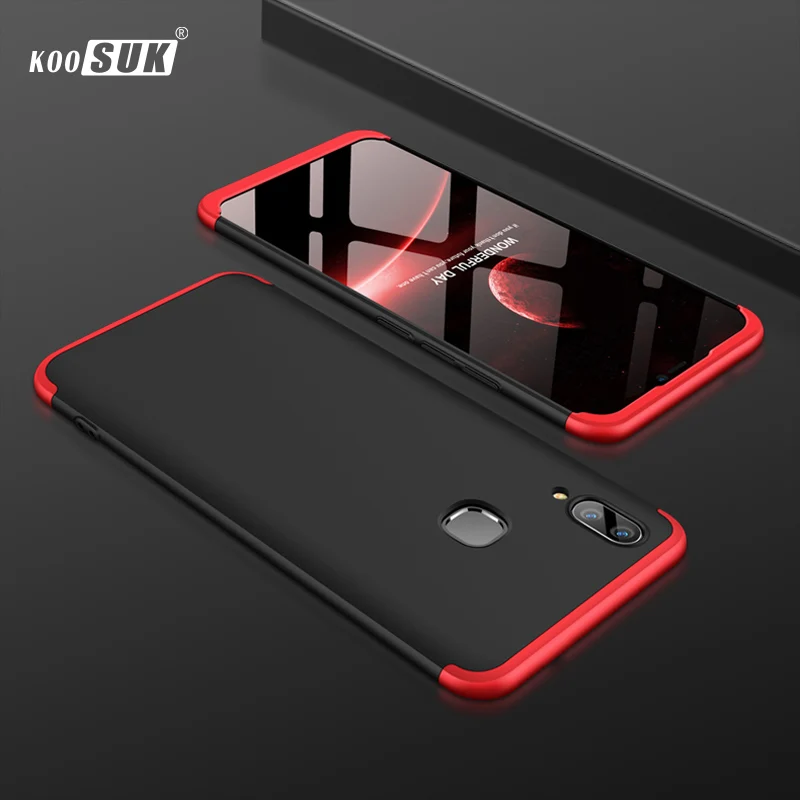 Чехол V9 для VIVO Youth новый защитный чехол 3в1 360 полная защита ударопрочный Матовый
