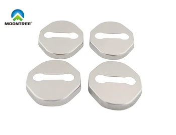

4 pcs Silver Car Door Lock Protective Cover for Mazda CX-5 3 6 MX5 CX-9