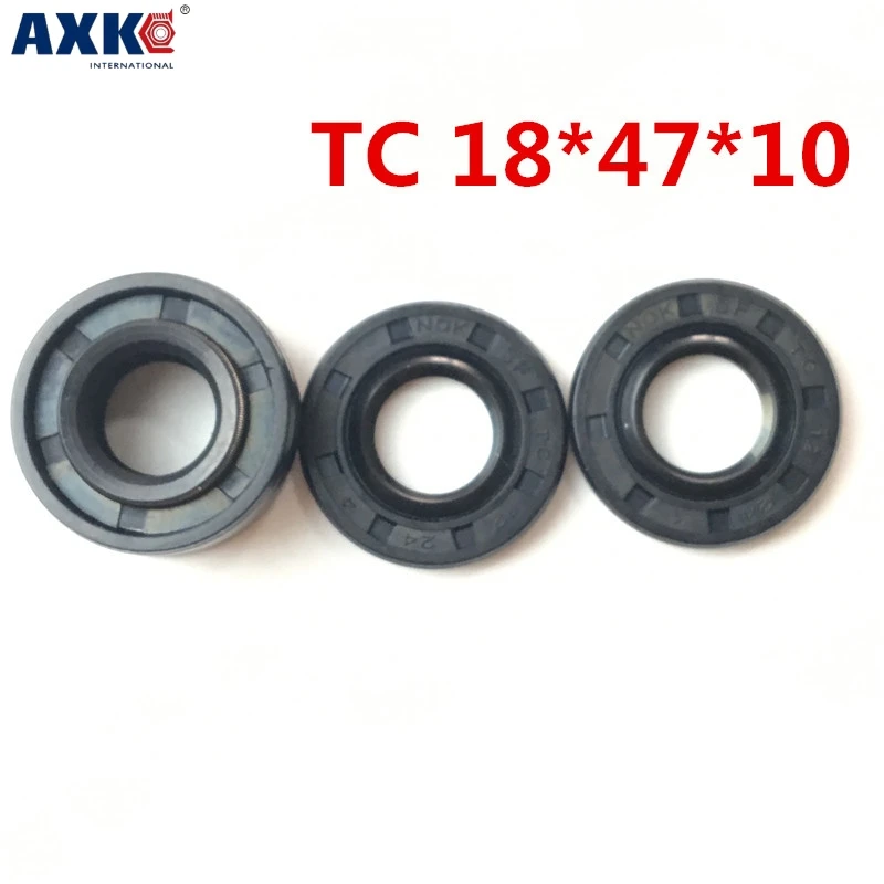 AXK TC Oil Shaft 18x47x10 mm -35x48x10 rubber Simmer ring Rotary shaft seal NBR Nitrile (NBR) Seals Buna N Rubber gasket | Обустройство