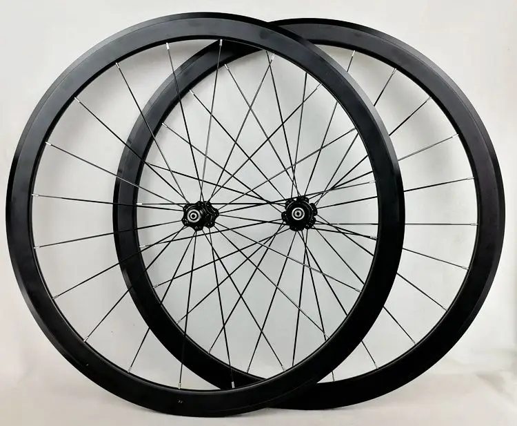 Flash Deal PASAK Road Bike 700C 40MM Rim Wheelset Sealed Bearing Ultralight 12Speed C/V Brake Flat Spoke Bicycle Wheels 12