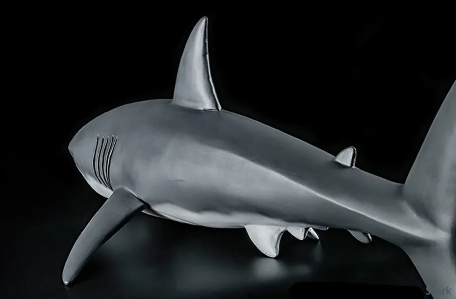 1/12 Scale Great 58cm White Shark Figure Dinosaurs Model Art Standard Ver EDAGE 2