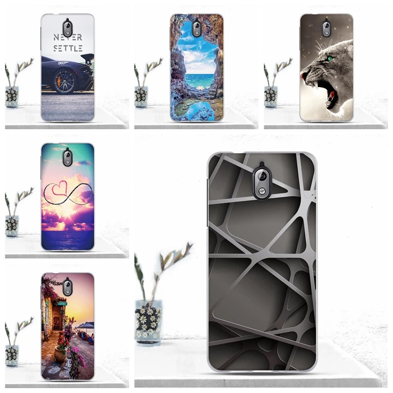 

Soft TPU Silicone Case For Nokia 3.1 TA-1049 TA-1057 A-1063 TA-1070 TA-1074 Case Cover Shell Coque For Nokia 3.1 Cover Case Bags
