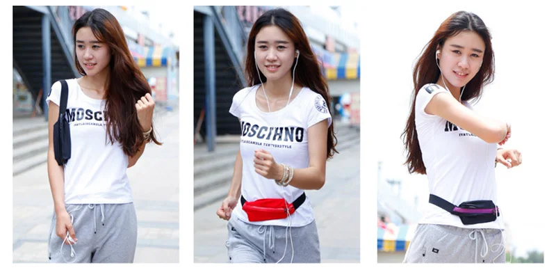 Fashion Waist Bag Personal Security Nylon Package Admission Package Invisible Pockets Fanny Pack Phone Bag Belt Pouch Waist Pack (16)