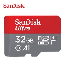 sandisk микро SD карты Class10 TF card16gb 32 Гб 64 Гб 128 ГБ 80 МБ/с. слот для карт памяти для samrtphone и настольный ПК