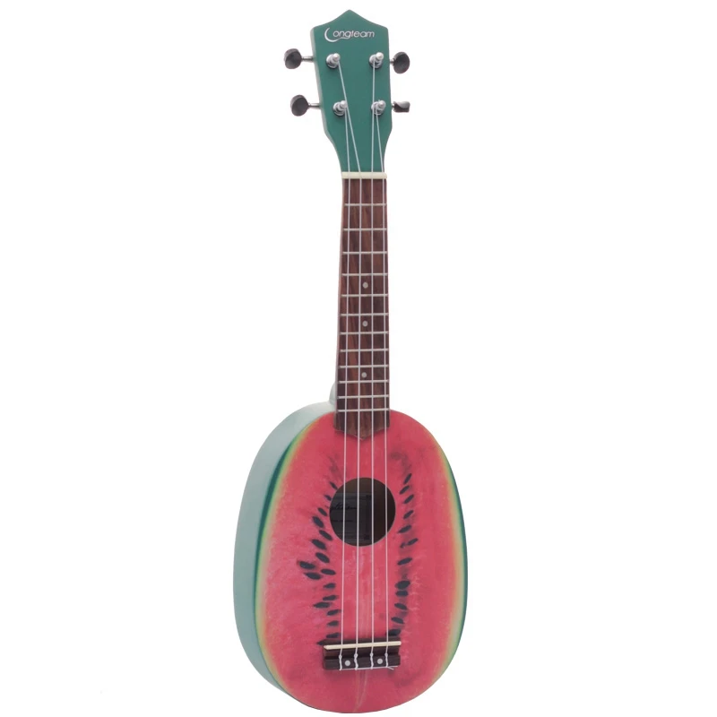 

Longteam 21 inch Cartoon Sticker Ukulele Hawaiian Ukulele Ukulele Lightweight Portable Ukulele