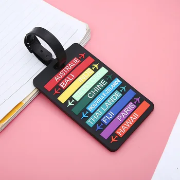 

Countries Name Travel Luggage Tag Identifier Label ID Address Holder Protection Suitcase Tags Travel Accessories Portable Label