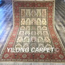Yilong 5'x8 классический ручной работы Ковры Four Seasons антикварный шерстяной Ковры(wy2022s5x8