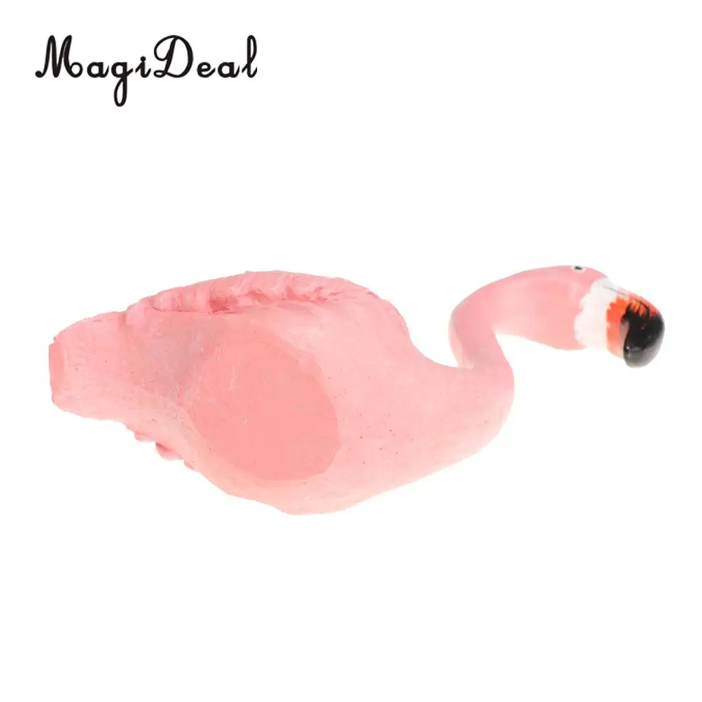 Chic Flamingo Ormament Figurines Sculpture Wedding Decor Home Decoration 8 Styles 8-15cm, Pink