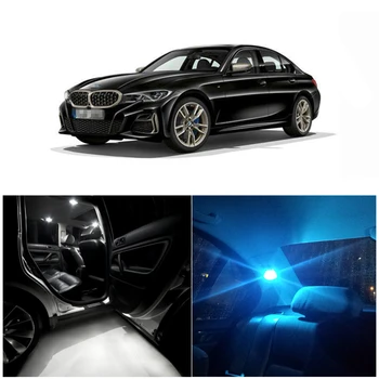 

WLJH 14pieces Bright 2835 Chip Canbus Error Free Car LED Light Interior Lighting Package Kit for BMW 3 Series E90 2006-2012
