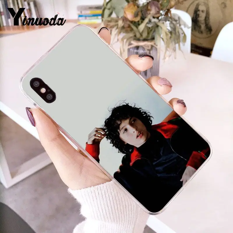 Yinuoda tv Finn Wolfhard Stranger Things TPU Мягкий силиконовый чехол для телефона для iPhone 8 7 6 6S Plus X XS MAX 5 5S SE XR 10 - Цвет: A7