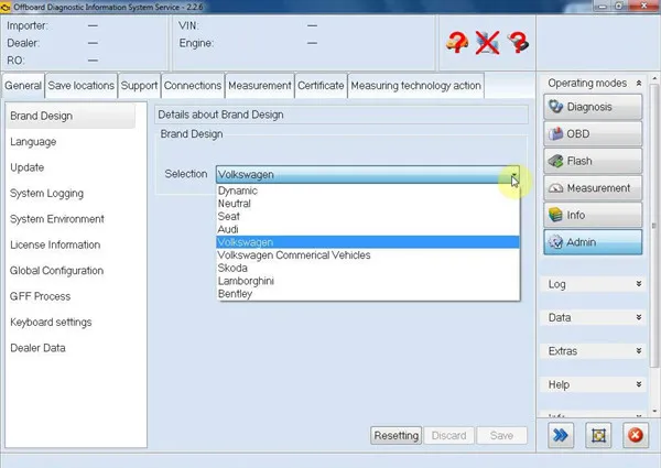 

ODIS 4.4.3 Software for VAS 5054A and VAS6154 in USB3.0 32G VAS5054 with Free ODIS Engineering Software V6.7.5 Multi-language