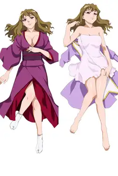 

My-HiME anime Characters sexy girl kuga natsuki & fujino shizuru throw pillow cover Mai-HiME body Pillowcase