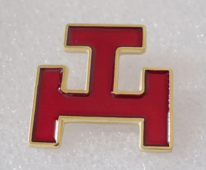

York Rite Triple Tau Masonic Freemason Lapel Pin Hot sale 2017