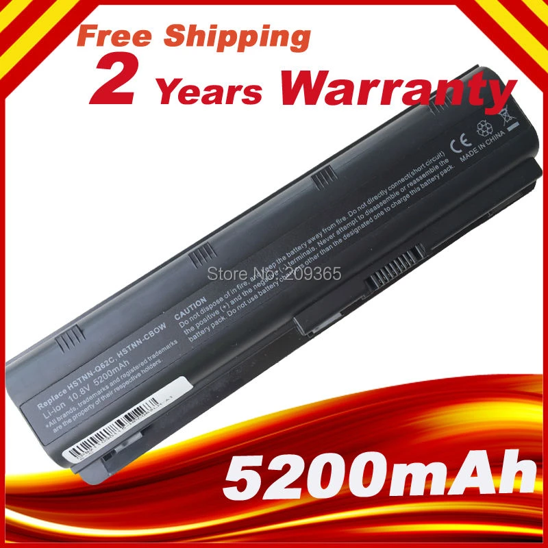 Laptop Battery For Hp Pavilion G6 G62 G56 G72 Cq32 Cq42 Cq43 Cq56 Cq62 Mu06 Mu06xlhstnn-ub0w Dv6 Dm4 Mu06 Mu09 593553-001 - Laptop Batteries - AliExpress