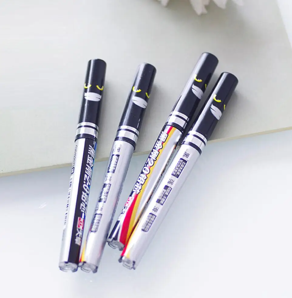 6 tube/set 2mm 2B Black 2.0mm Mechanical Pencil Lead Refill 90mm Writing Lubrication School Stationery