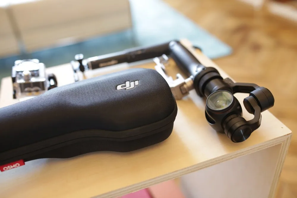 Free Gift DJI Osmo Handheld 4K Camera And 3 Axis Gimble Stabilizer Gimbal 3 Axis Gimbal DJI Phantom 3 EMS Free