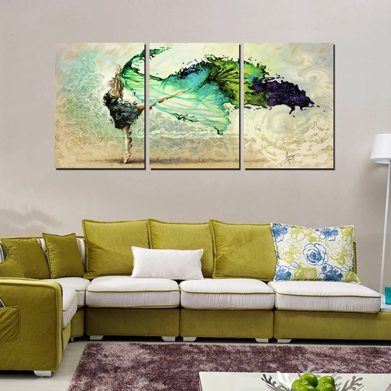 

3 Piece Abstract Painting Wall Art Canvas Print Decorative Pictures Paintings for Living Room Wall Home Decor Picures