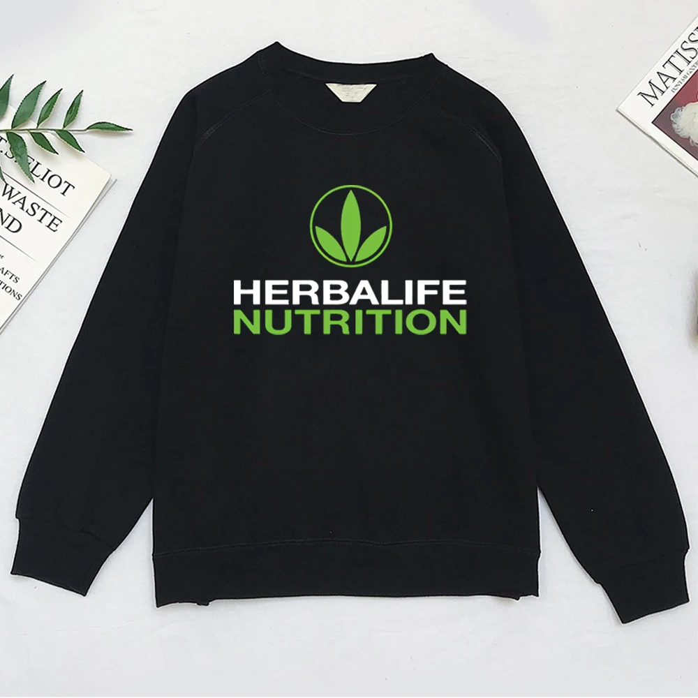 Осенние свитшоты Herbalife, питательные хлопковые куртки с принтом логотипа зеленого цвета для мужчин и женщин, спортивные пальто унисекс с капюшоном