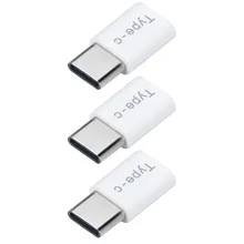 MOSUNX 3 шт. USB-C тип-c для Micro USB данных зарядный адаптер для huawei P9 Futural Digital F35