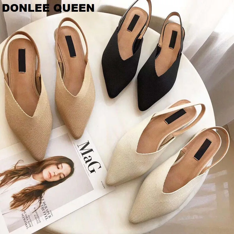 low heel dress mules