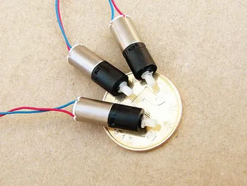 

2pcs/lot Precision Ultra Micro 6MM Planetary Geared Motor DC3V 1200 Turn DIY Mini Car Model Motor