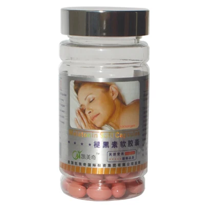 

1 Bottle Melatonin softgel melatonin Soft Capsule Improve health anti aging protect prostate Improving sleep