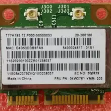 Broadcom Bcm94313HMGB BCM4313 04W3761 Половина Mini Pci-e BT4.0 Беспроводной карты для lenovo T430U E49 E335 E430 Z380 Z480 Z580