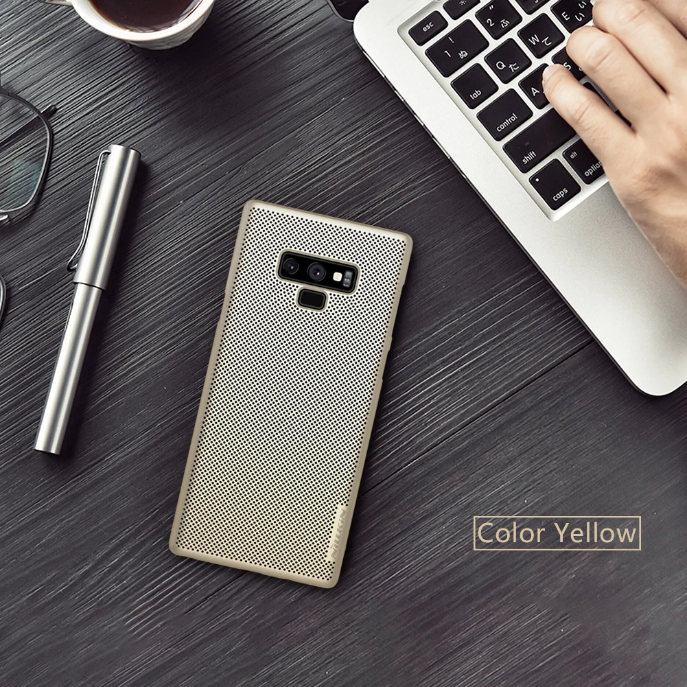 Чехол Nillkin для samsung Galaxy Note 9 Note9, легкий теплоотвод, чехол для телефона, чехол для samsung Note 9 - Цвет: Gold