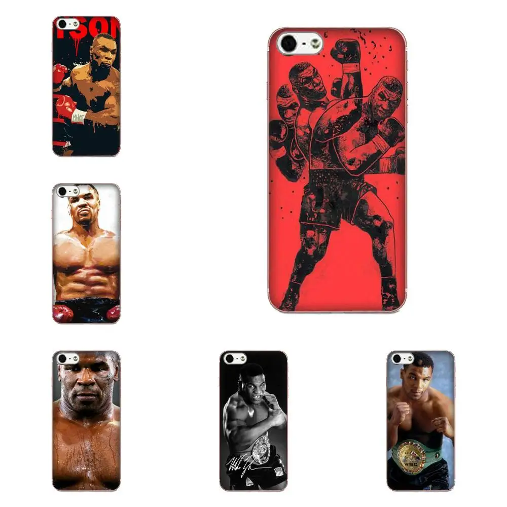 

Soft Mobile Phone Covers Mike Tyson For Apple iPhone 4 4S 5 5C 5S SE 6 6S 7 8 Plus X XS Max XR