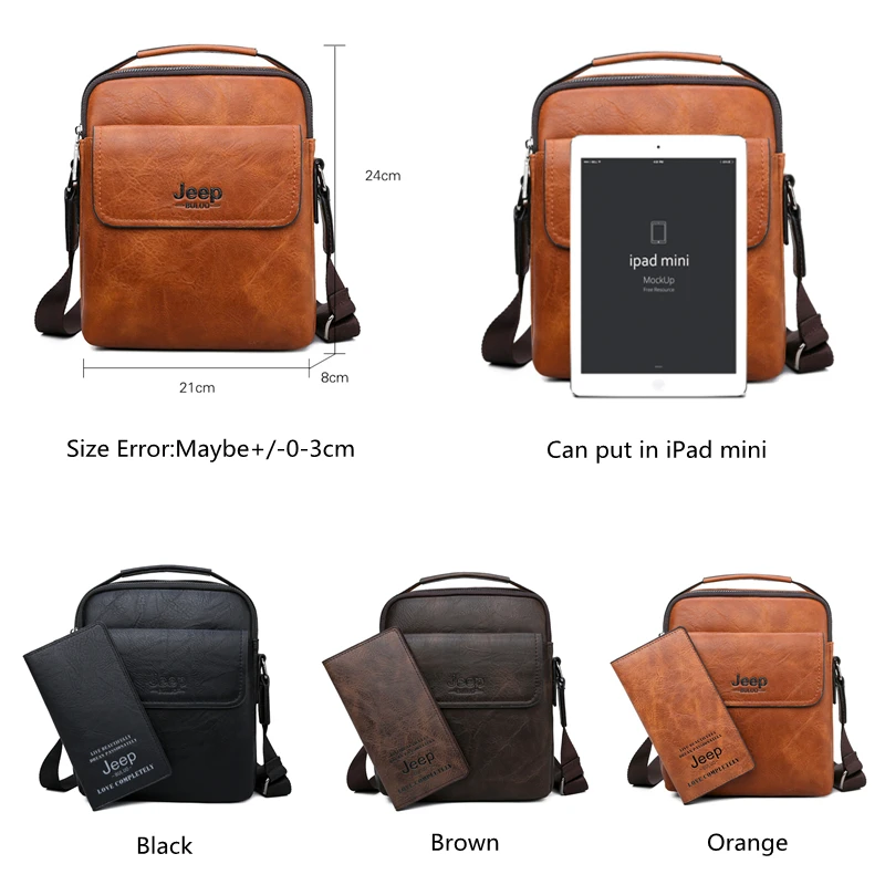 جيب BULUO الرجال حقائب كتف عالية الجودة الرجل حقيبة ساعي عارضة انقسام الجلود Crossbody أكياس للرجال حمل جديد 2 قطعة/مجموعة جيب BULUO الرجال حقائب كتف عالية الجودة الرجل حقيبة ساعي عارضة انقسام الجلود Crossbody أكياس للرجال حمل جديد 2 قطعة/مجموعة