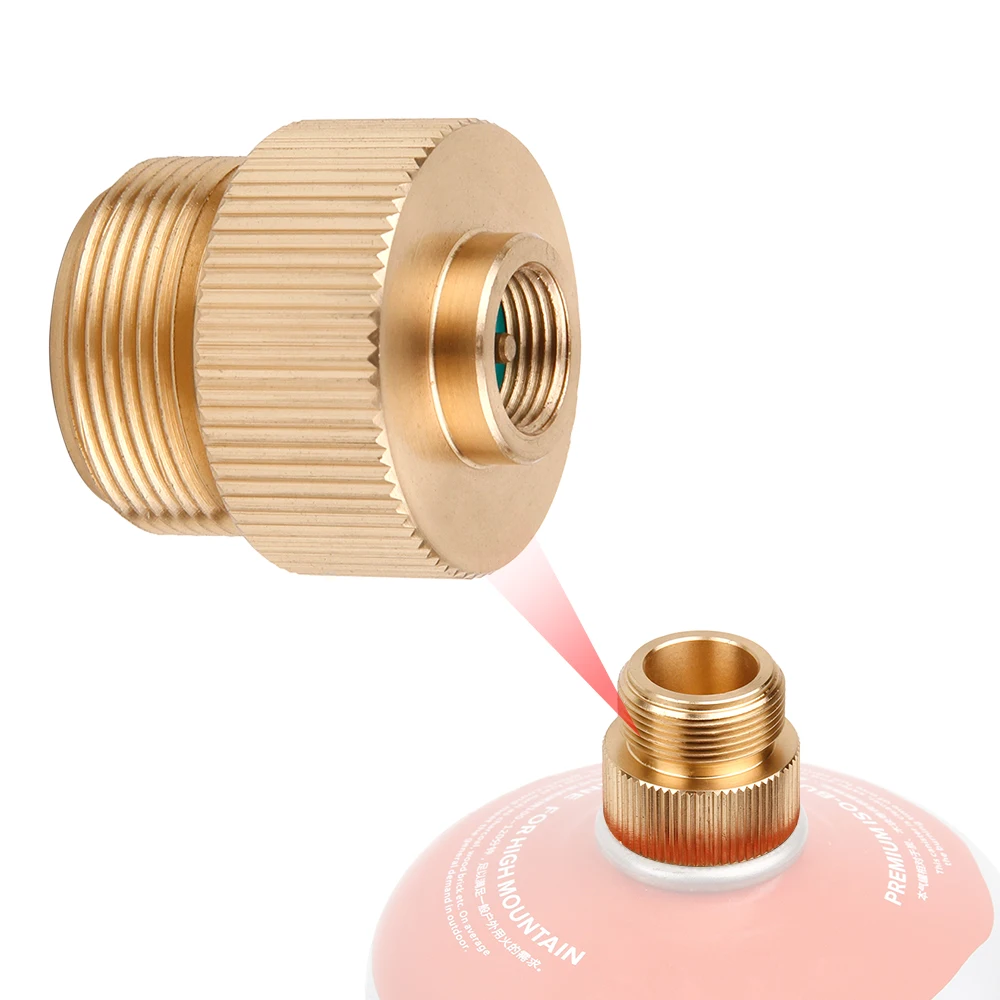 Gas Stove Adapter Connector MAPP Gas Tank Adapter Outdoor Camping Stove