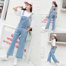 Женские джинсовые комбинезоны узкие зауженные брюки джинсовые комбинезоны без бретелек Feminino 8331