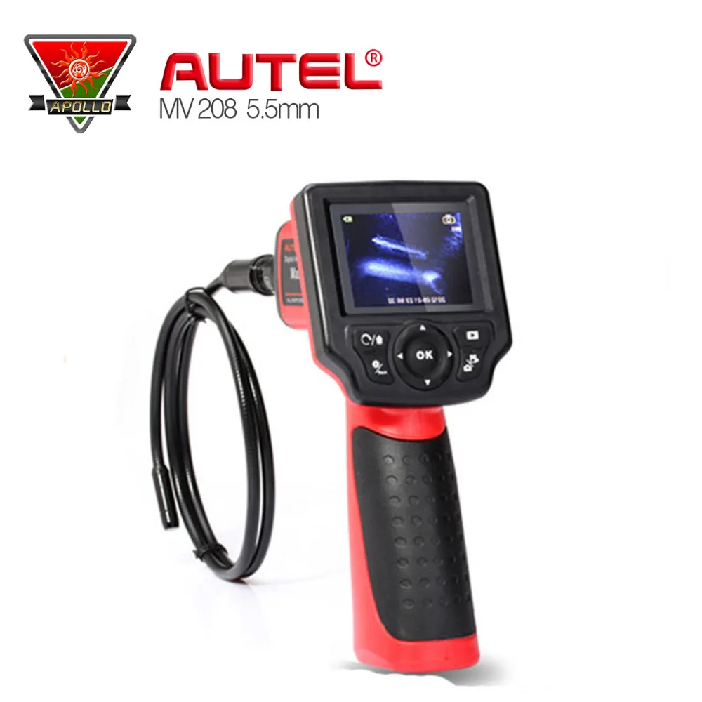 

Autel Maxivideo MV208 Digital Videoscope with 5.5mm diameter imager head inspection camera Multipurpose Videoscope