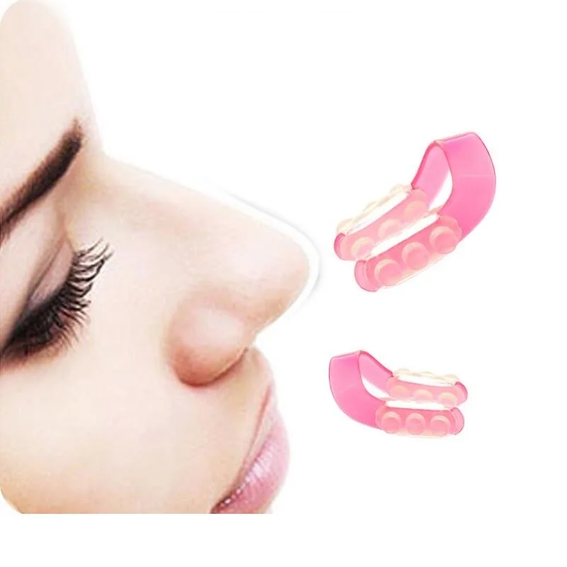 

12pcs/lot U Shape Nose Clip for high nose reduction Nose correction Silicone Beauty Tools Nose Shapers wholesales