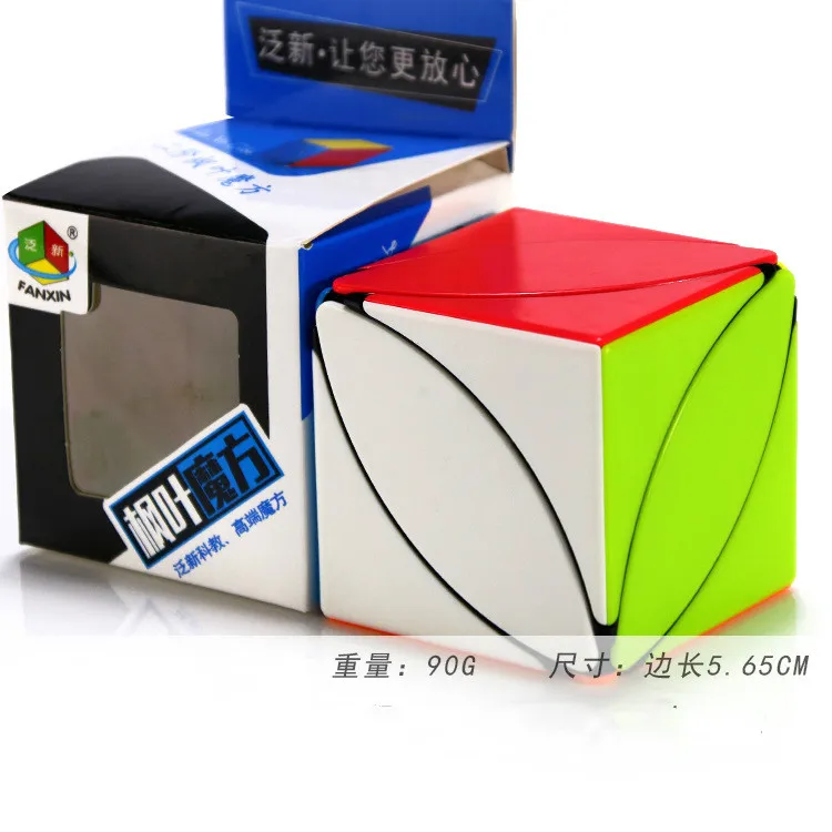 Fanxin Ivy Cube Leaf The First Twist Cubes of Leaf Line Puzzle Magic Cube Educational Toys Cubo Magico Strange Shape Cube