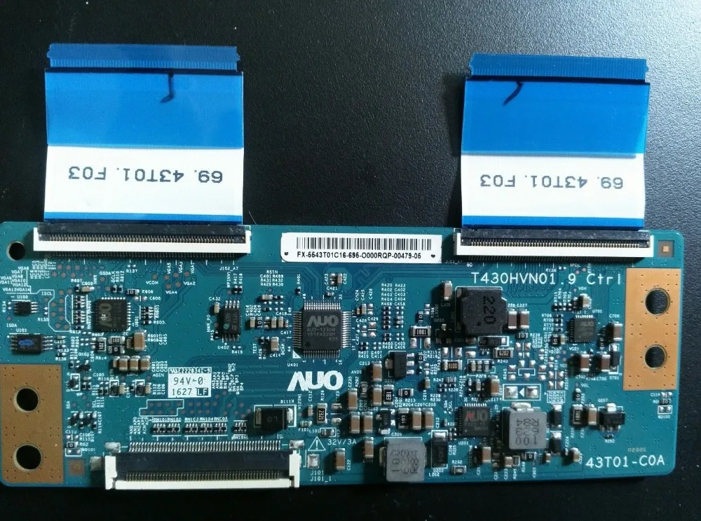 

43T01-C0A T430HVN01.9 T-con Good Working Tested