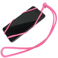 עבור Doogee Homtom Zoji Z33 Z11 כיסוי סיליקון אלסטי אוניברסלי בעל כרטיס צוואר רצועת טלפון מקרה עבור Homtom Zoji Z8 z7 Z6(China)