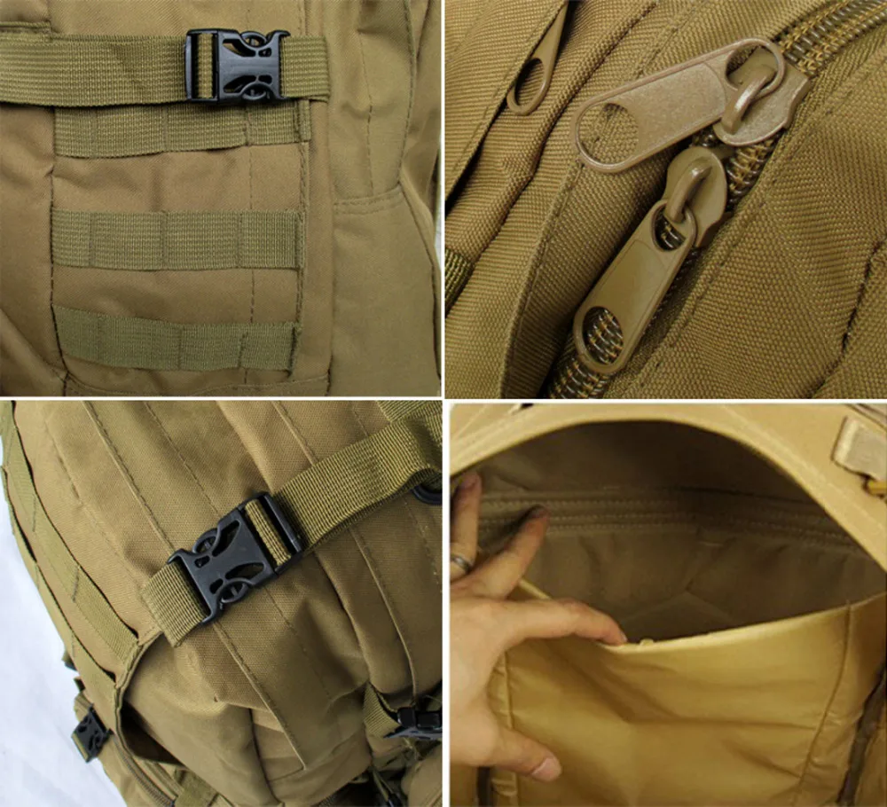 50L Molle штурмовая тактическая сумка, уличные армейские военные рюкзаки, Рюкзак, Сумка для кемпинга, большая емкость, Для Путешествий, Походов, рюкзак