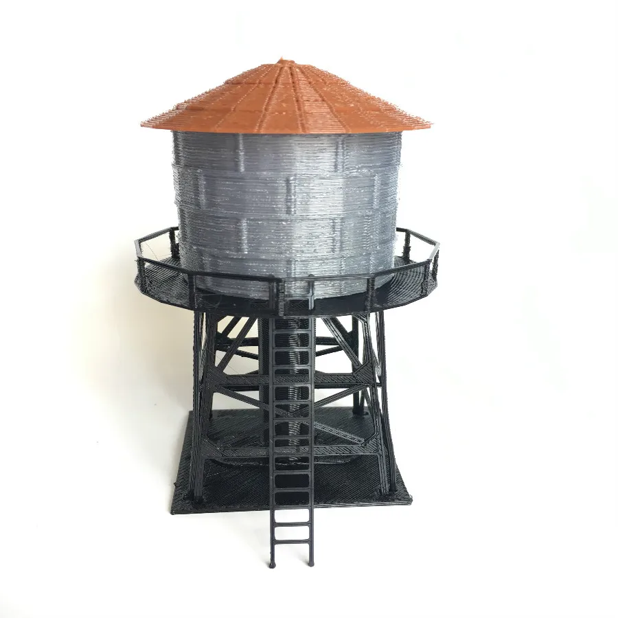 

Train railway model scene HO ratio 1:87 water tower