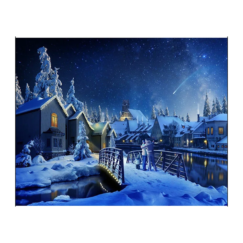 Full Square/Round Drill 5D DIY Diamond Painting Cross Stitch &quotLandscape scenery&quot 3D Embroidery Mosaic Home Decor Gifts WZ | Дом и сад